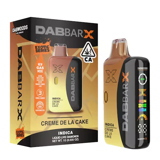 Dab Bar X Liquid Live Diamonds All-in-One Cannabis Vape — 2 Grams view 3