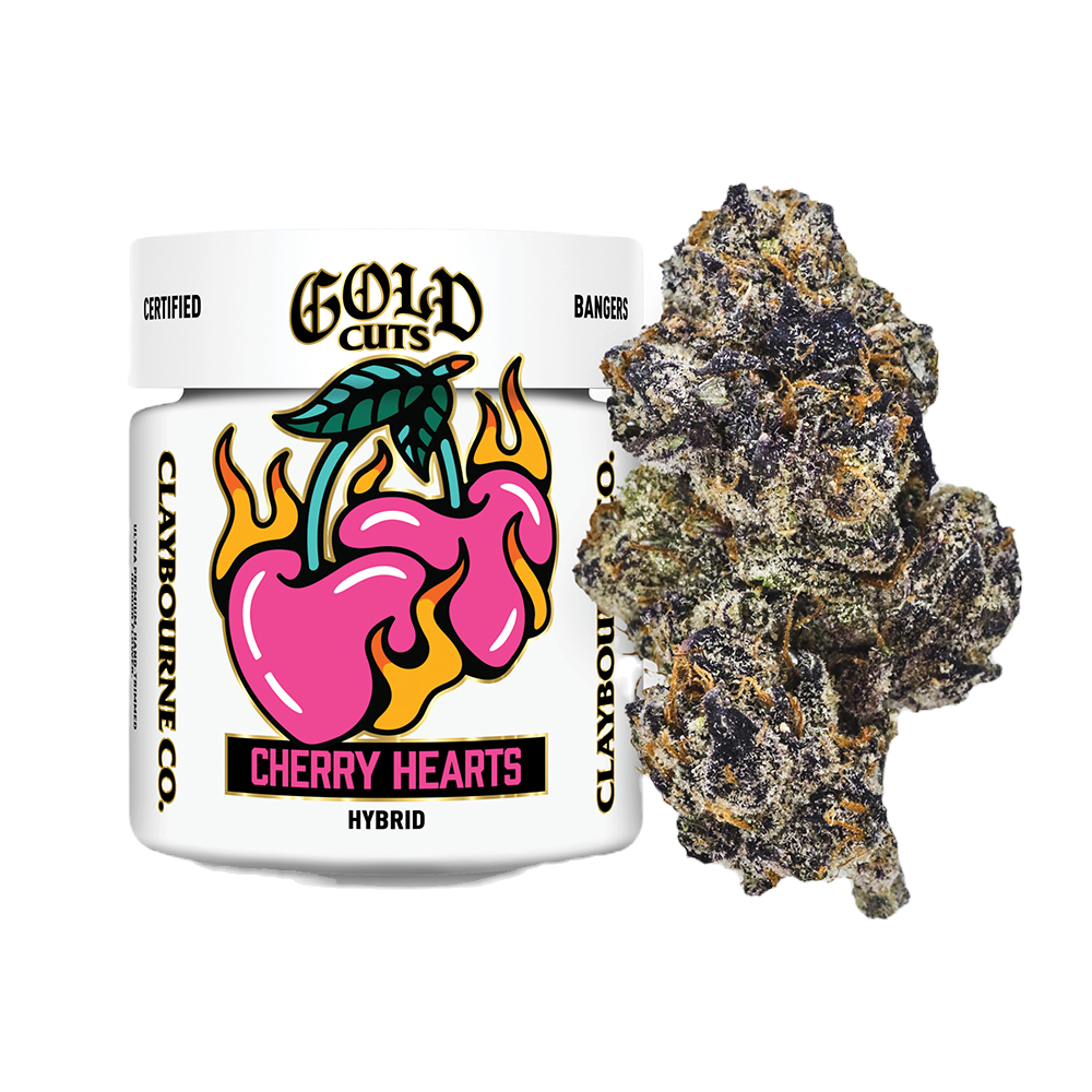 Gold Cuts: Cherry Hearts % — 3.5 Grams