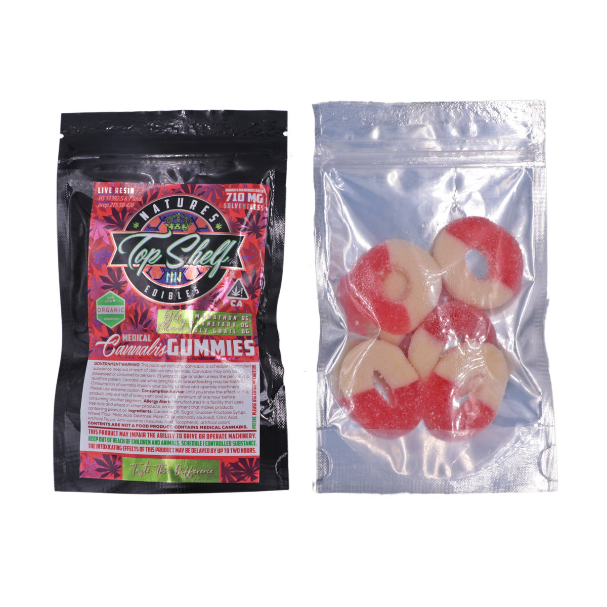 Live Resin Watermelon Rings — 710mg