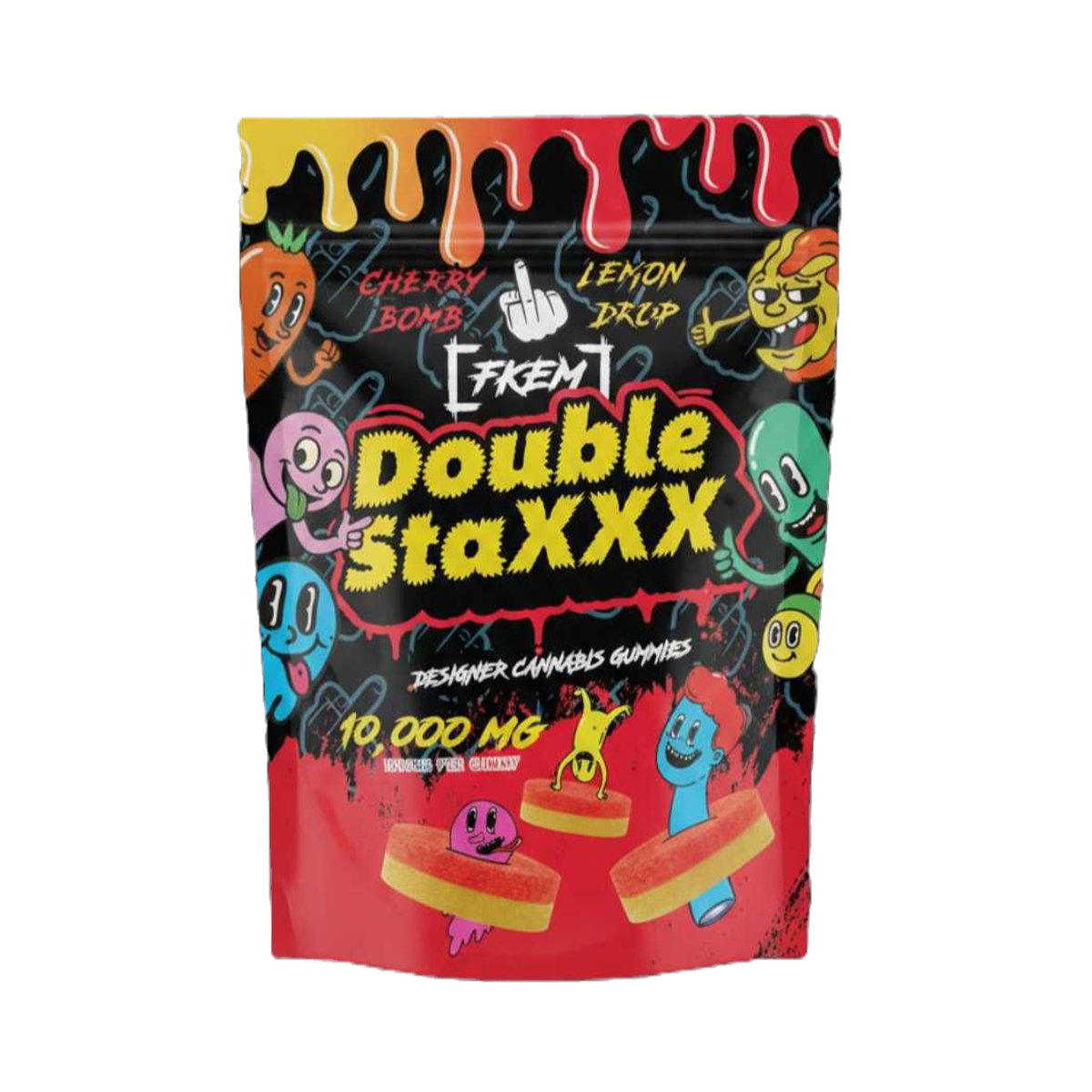 Double StaXXX Designer Cannabis Gummies 10000mg view 2
