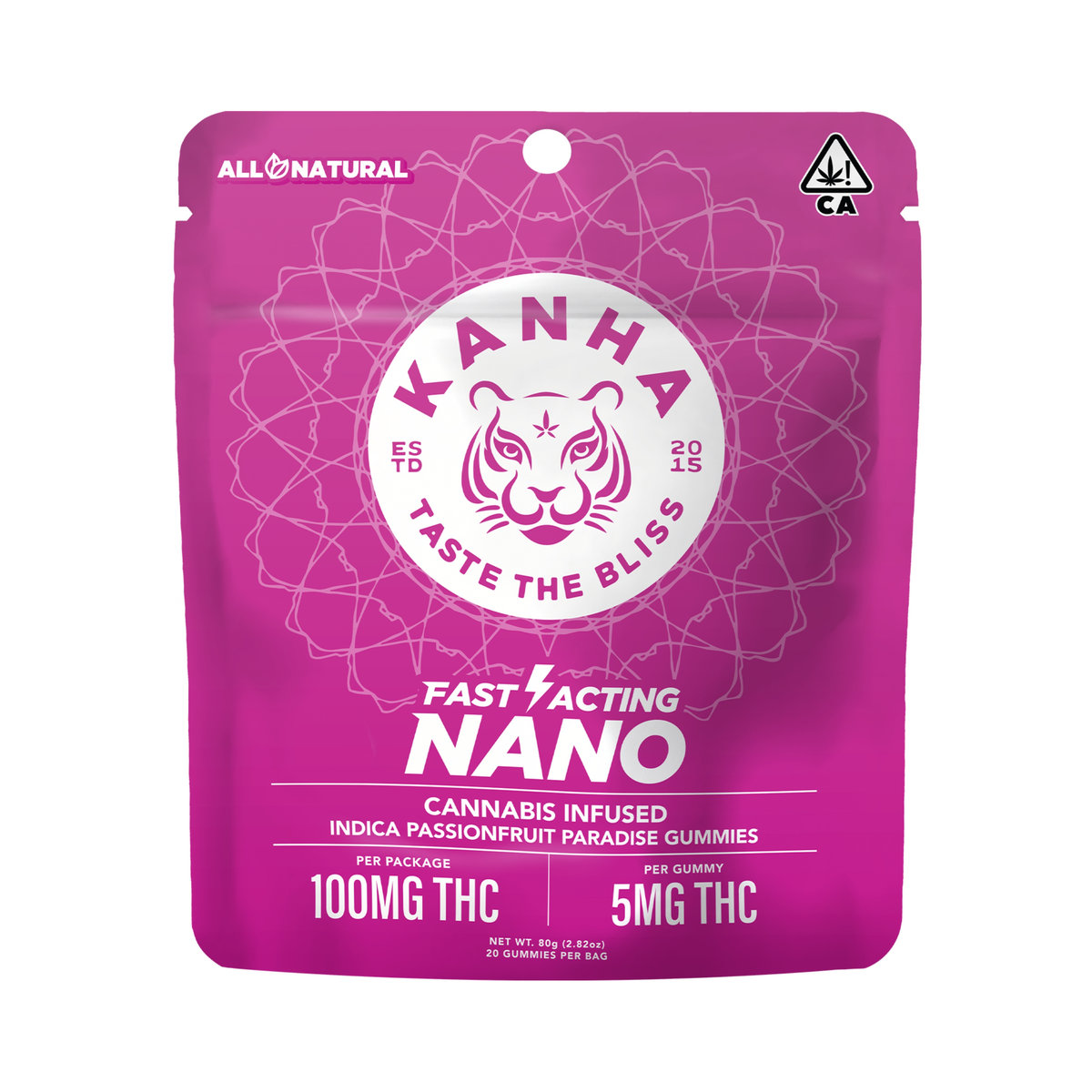 Nano Cannabis Infused Gummies — 100mg view 4