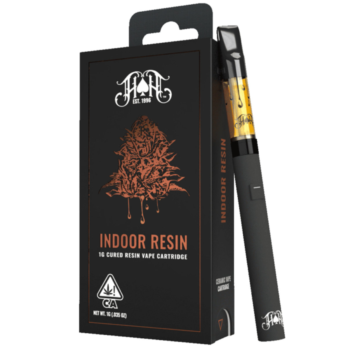 Indoor Resin Vape Cartridge — 1 Gram view 2