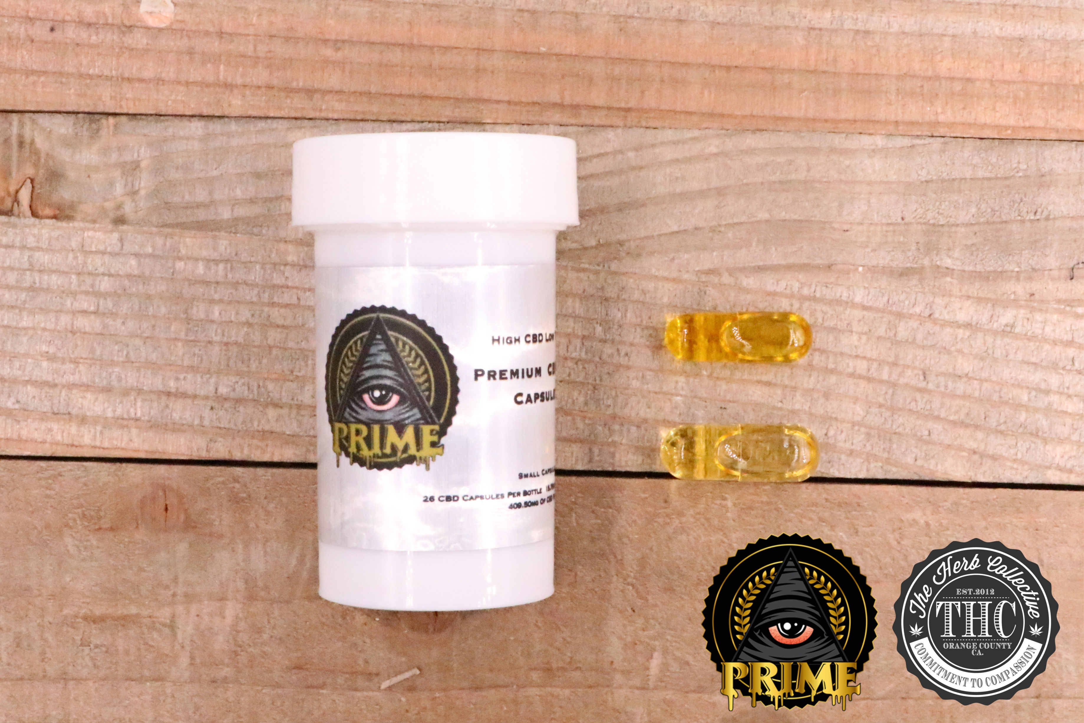 PRIME EXTRACTIONS | CBD:THC Capsules | 240mg:176mg