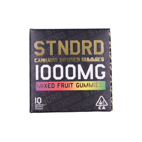 STNDRD THC Infused Gummies 1000mg theherbcollective