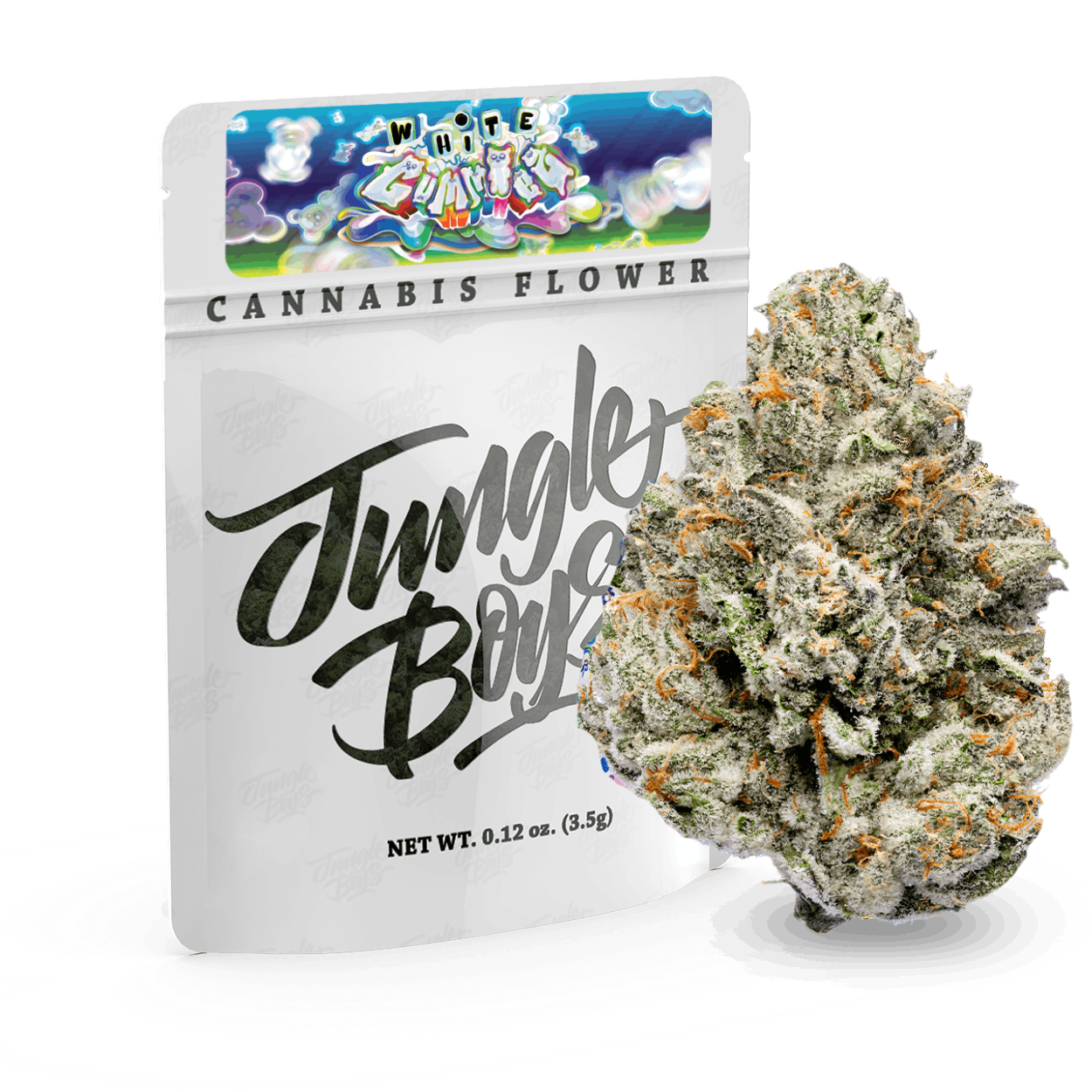 White Gummies 37.43% — 3.5 Gram