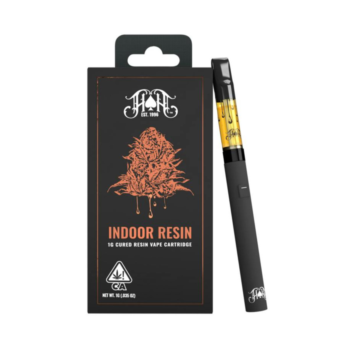 Indoor Resin Vape Cartridge — 1 Gram