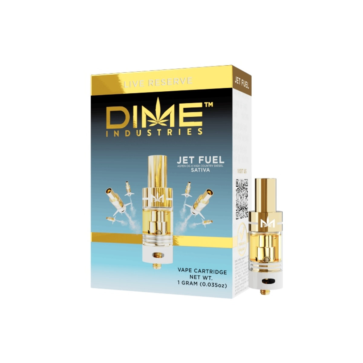 Dime Live Reserve Vapor Cartridge — 1 Gram