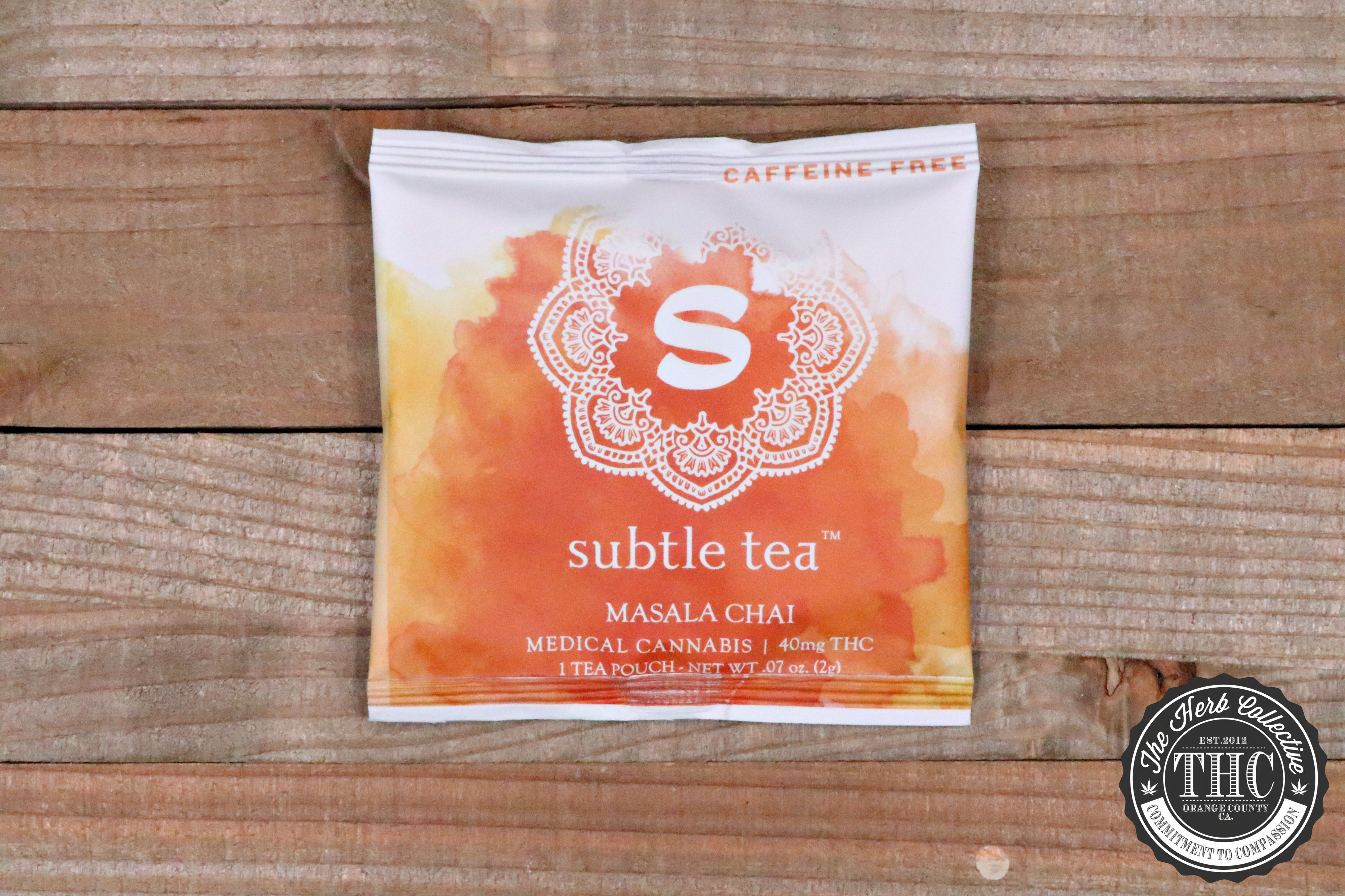 SUBTLE TEA | Masala Chai 40mg