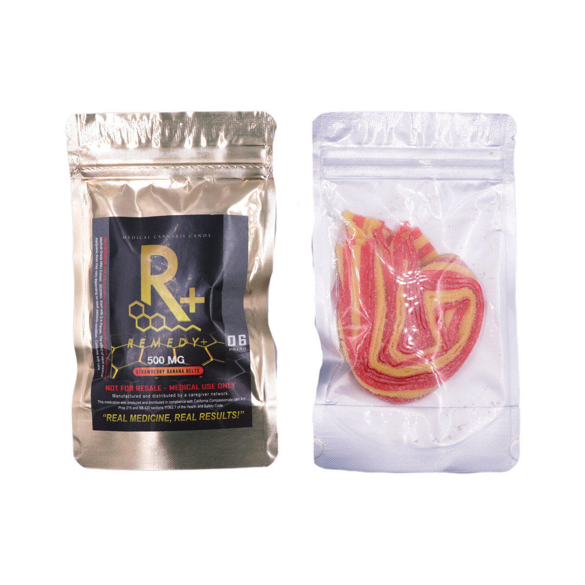 Strawberry Banana Belts 500mg