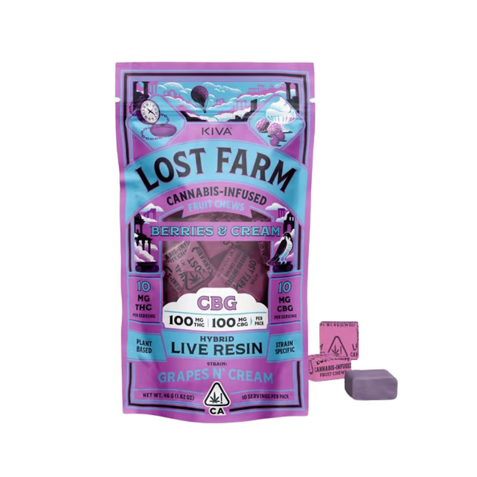 Thumbnail: KIVA | Lost Farm Live Resin Chew 100mg