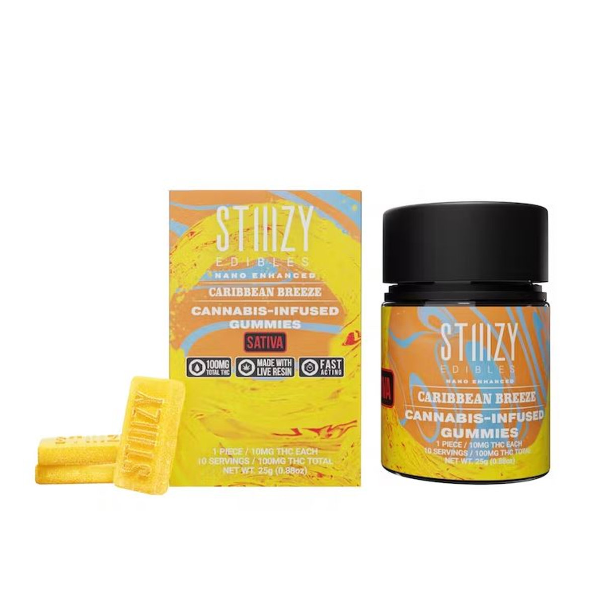 Live Resin THC Gummies 100mg view 2