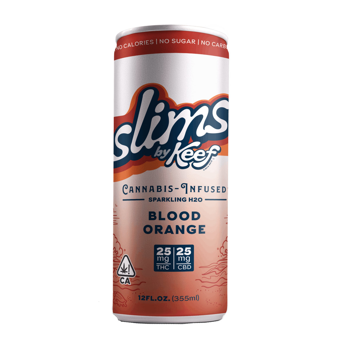 Slims Cannabis Infused Sparking H2O — 50mg