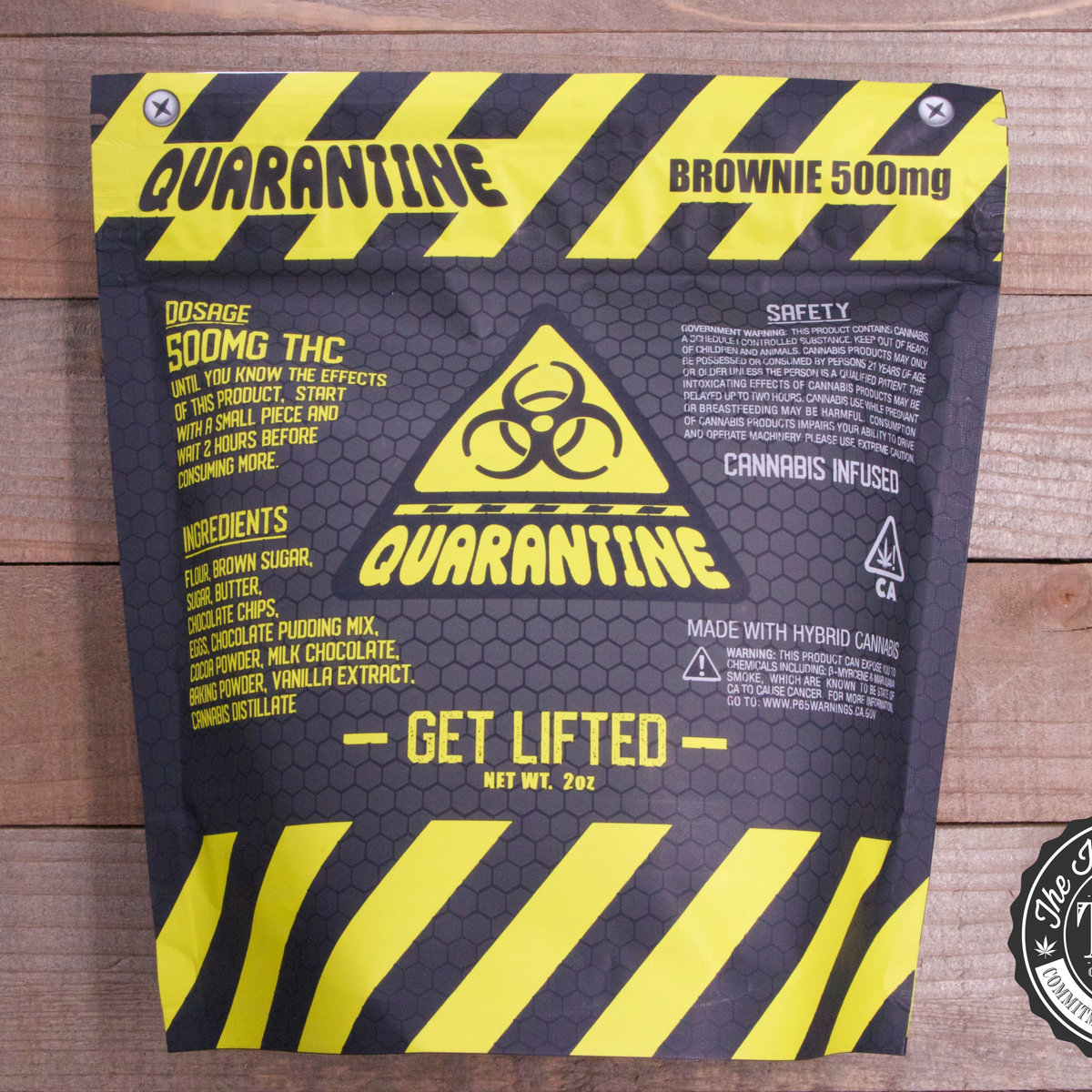 High Potency Brownies 1000mg view 2