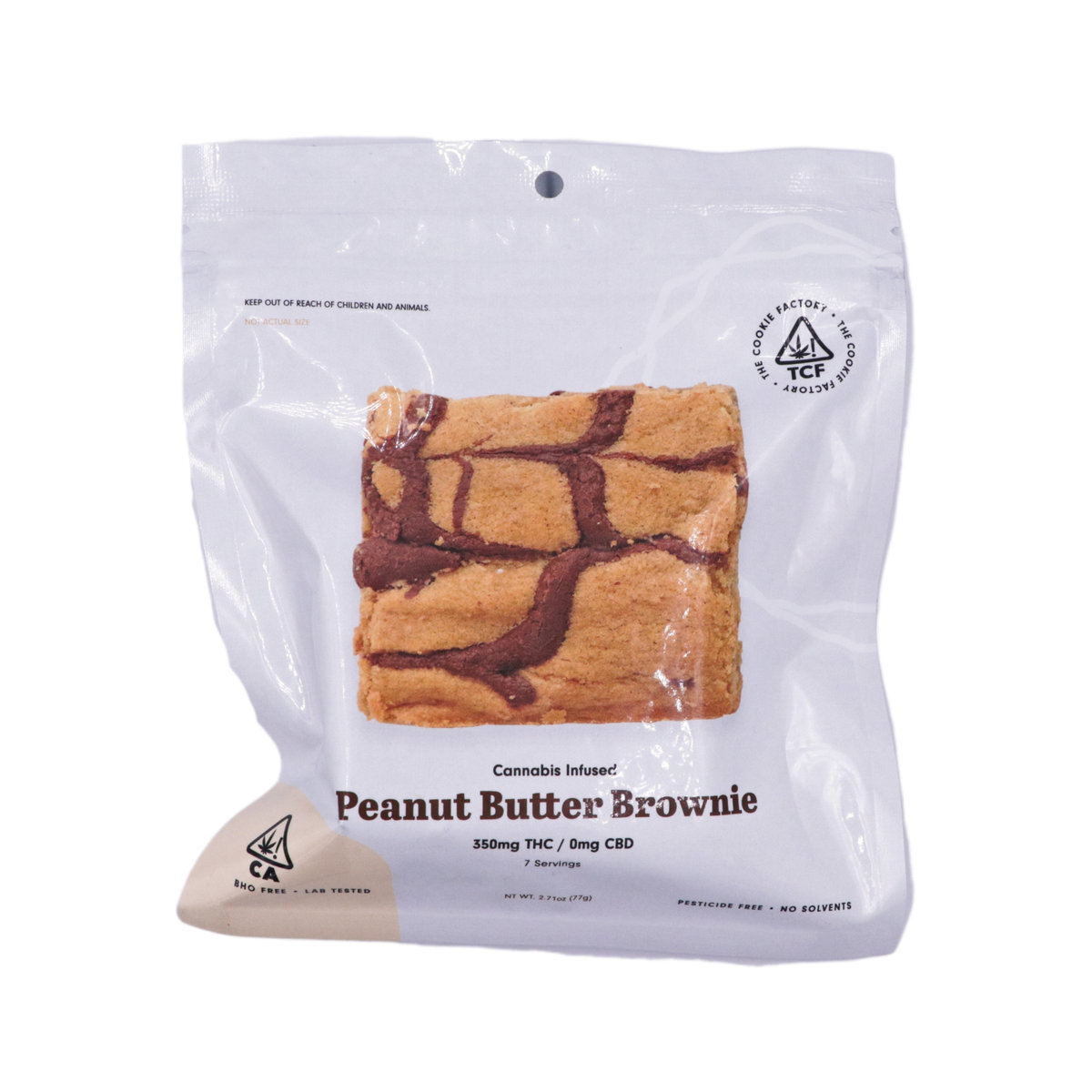 Peanut Butter Brownie 350mg