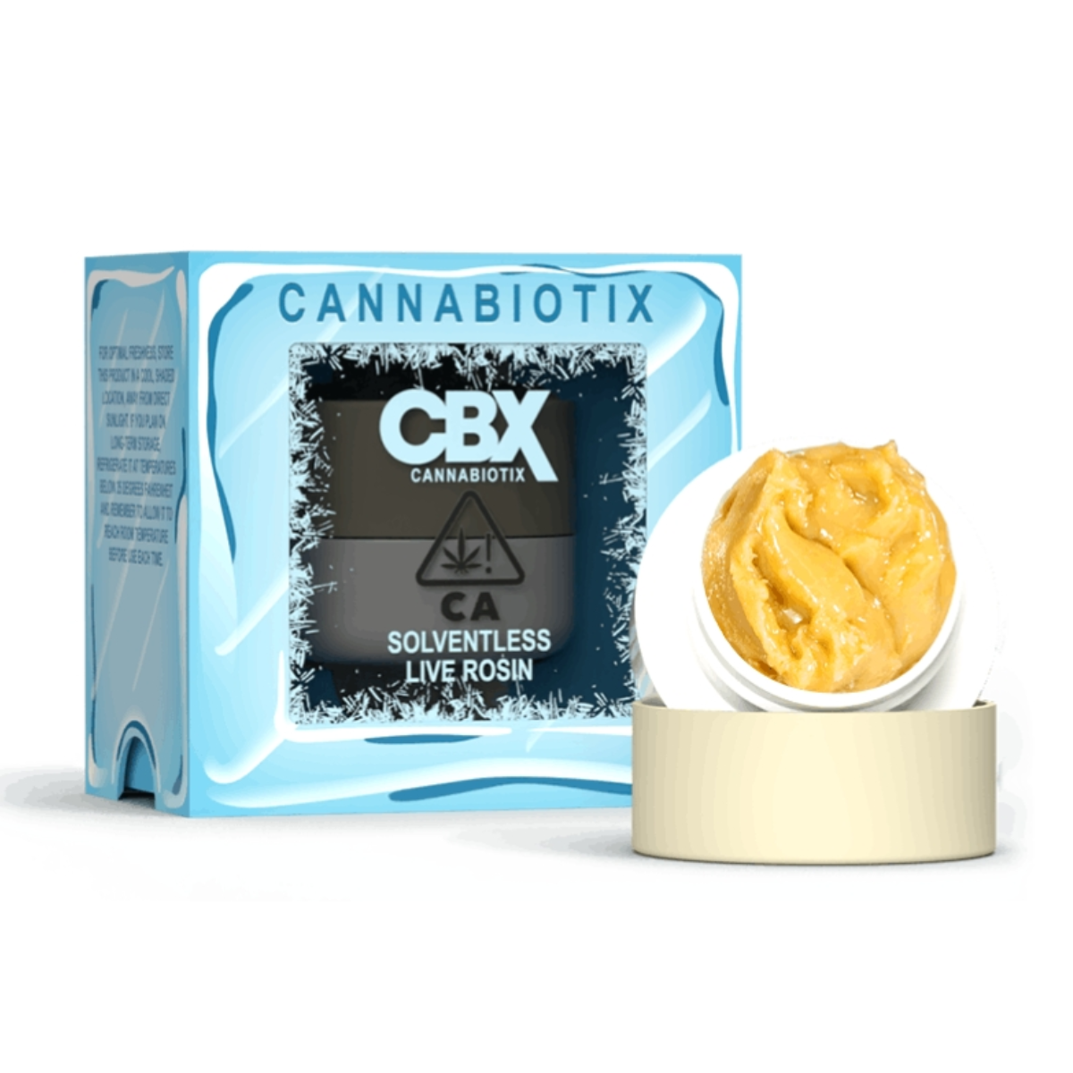CBX Cold Cure Live Rosin — 1 Gram view 3