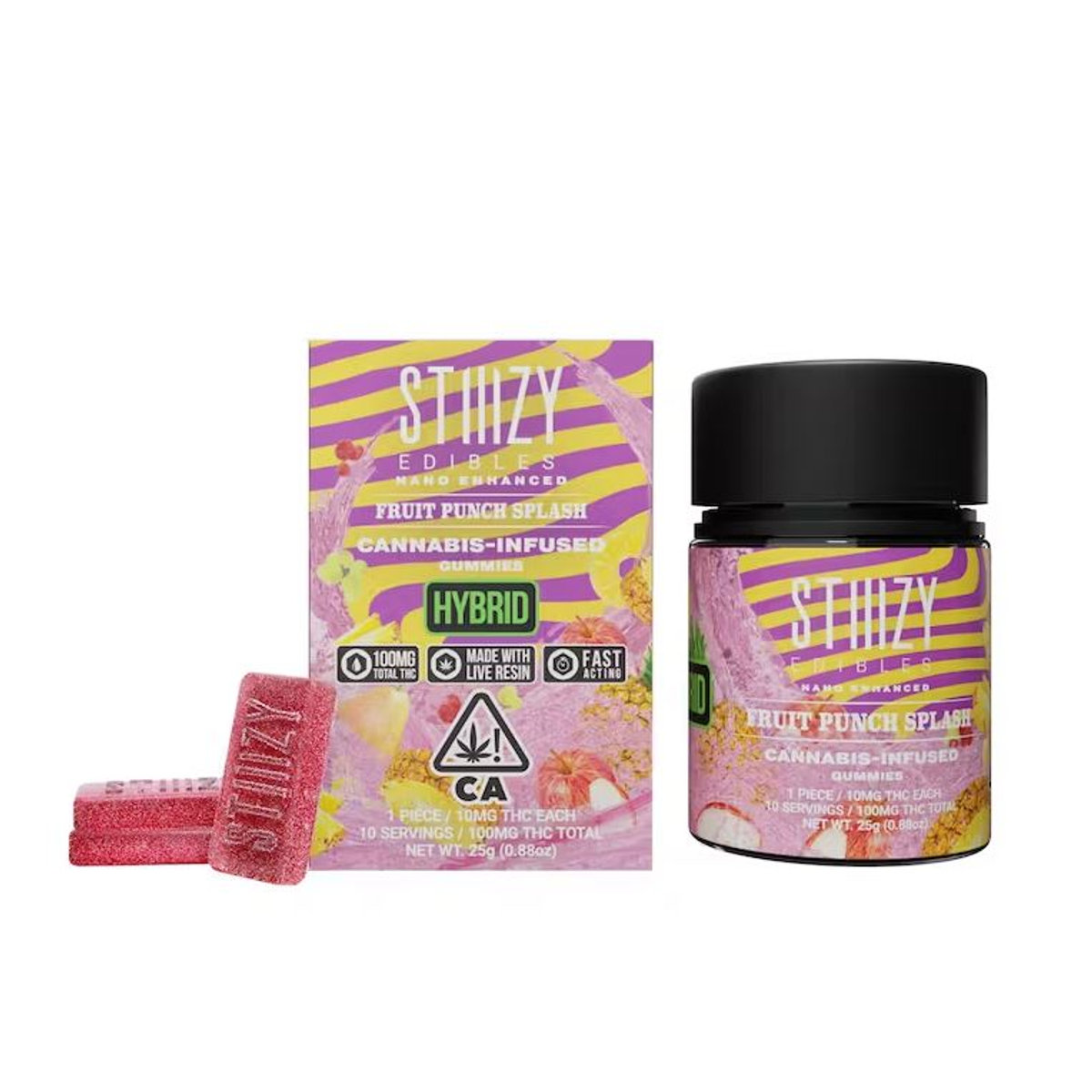 Live Resin THC Gummies 100mg view 3
