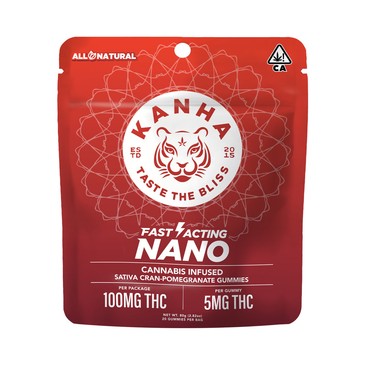 Nano Cannabis Infused Gummies — 100mg view 3