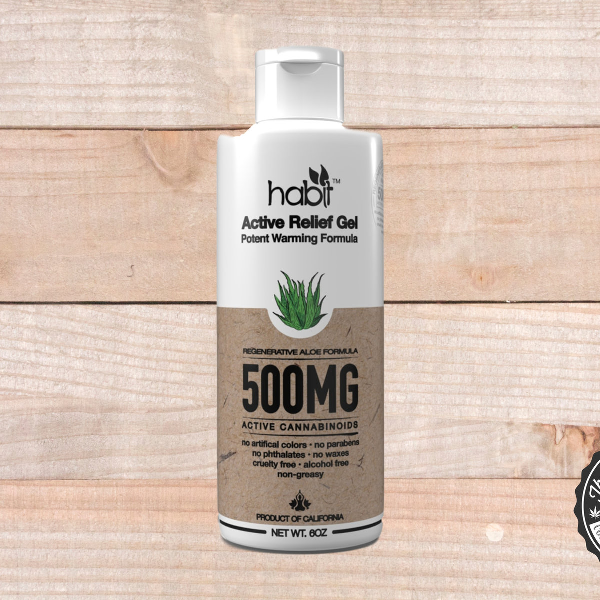 CBD Aloe Gel 500mg - 2000mg view 3