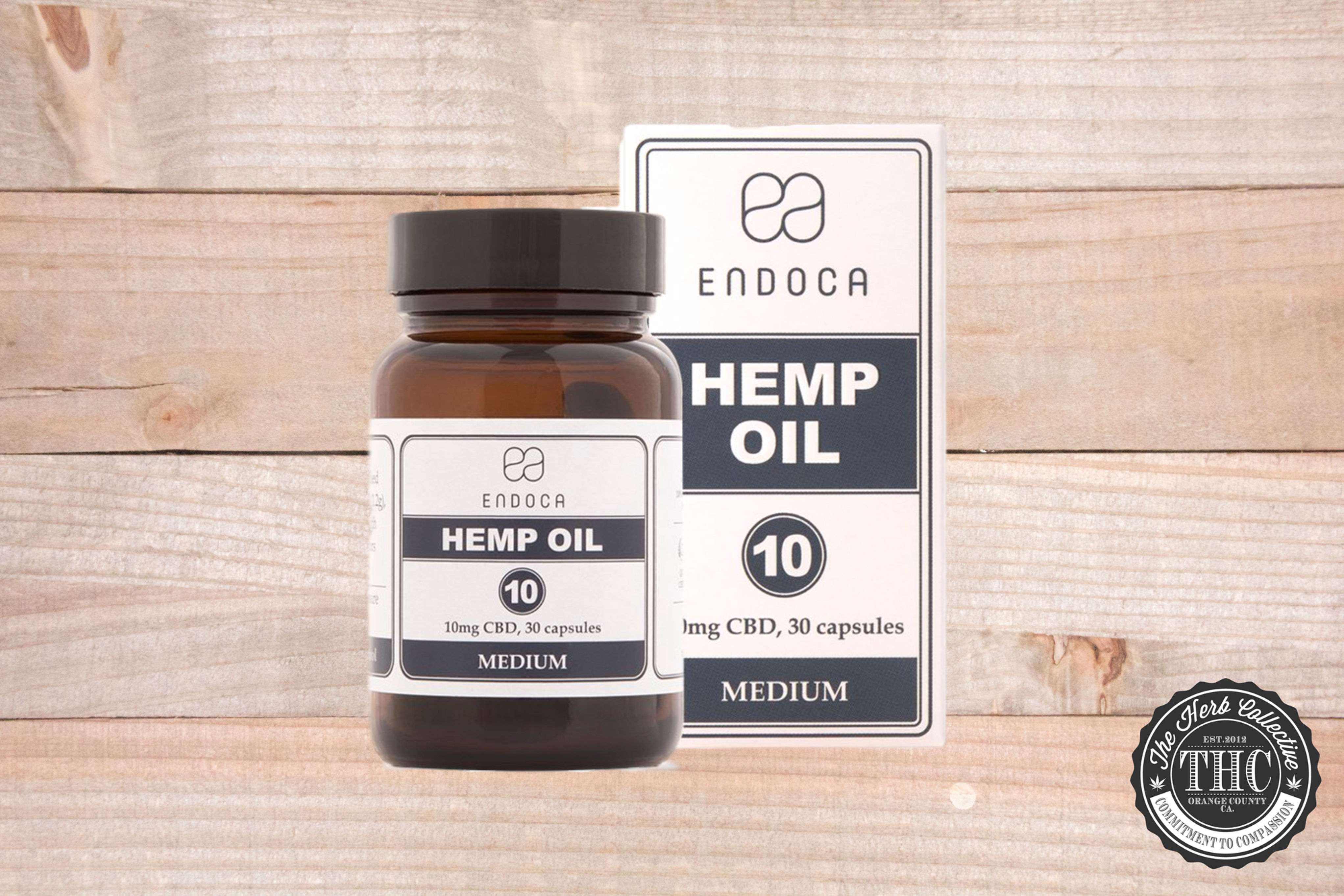 ENDOCA | CBD Hemp Oil Capsules 300mg