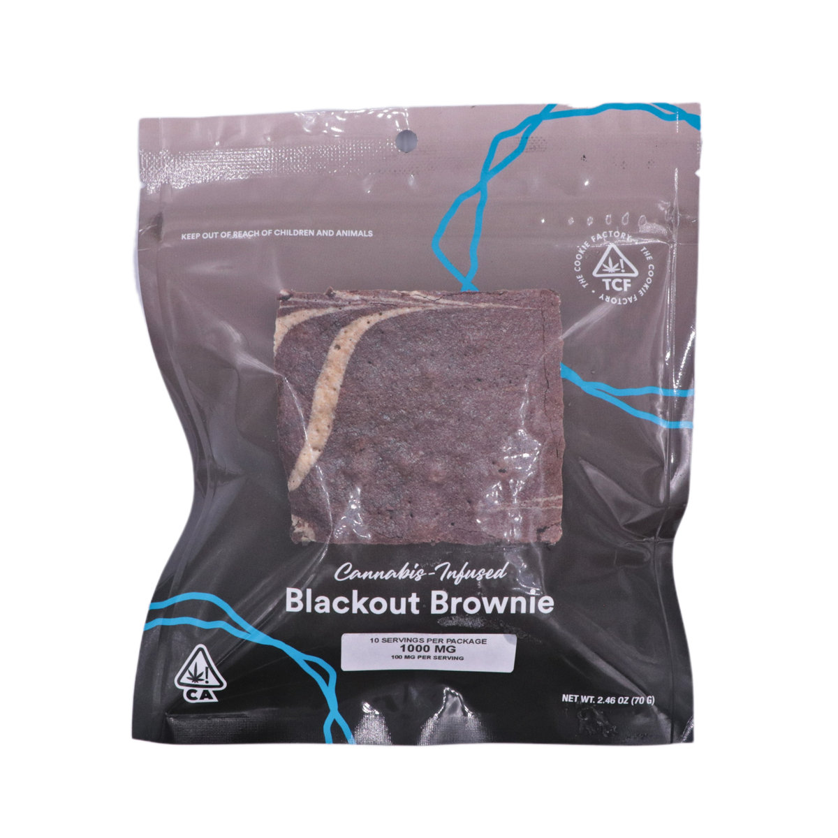 TCF Blackout Brownie 1000mg