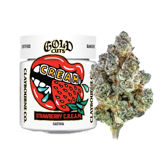 Gold Cuts: Strawberry C.r.e.a.m. 25.8% — 3.5 Grams view 2