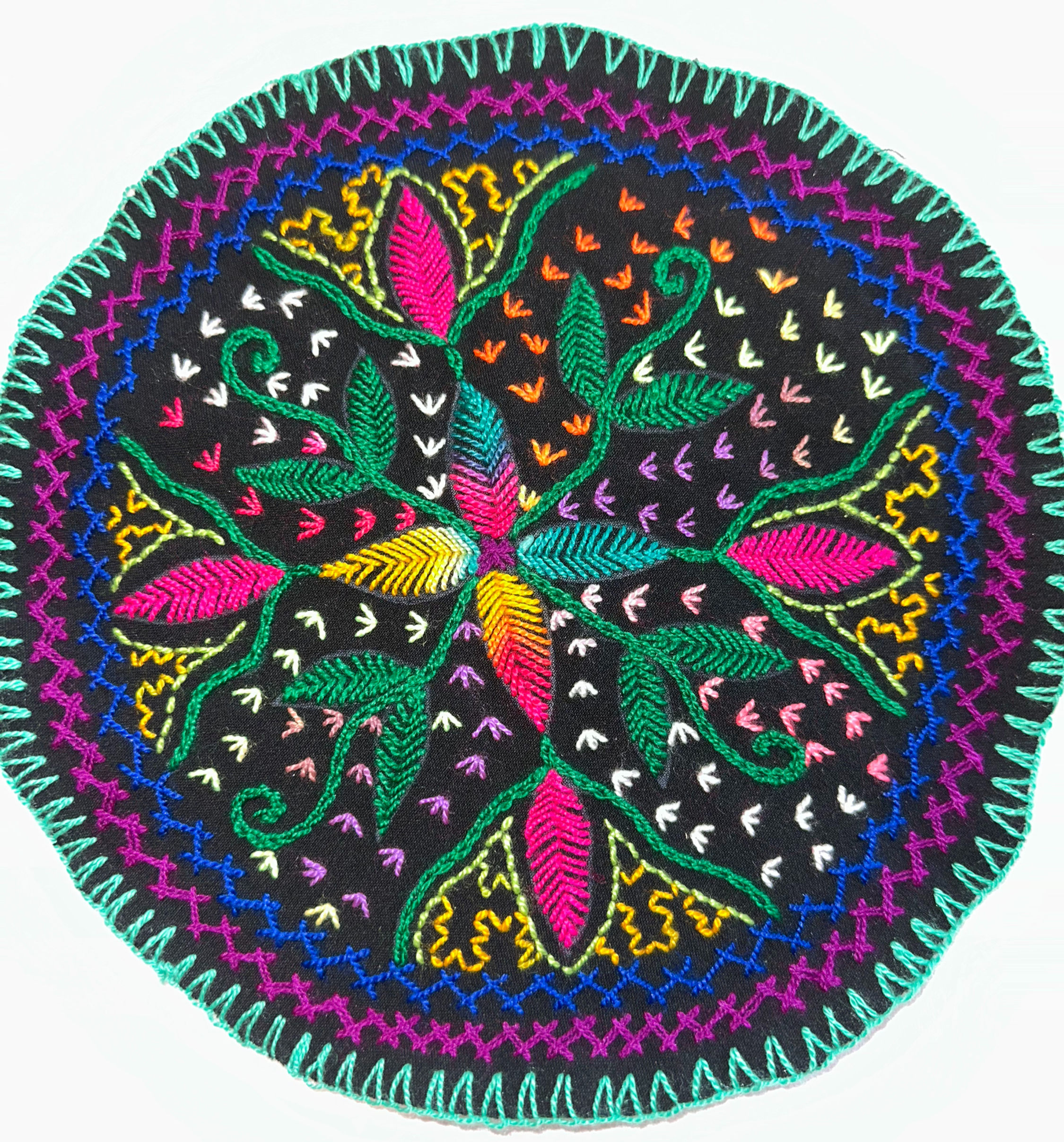 Assorted & Traditional Kené Pattern Shipibo Handmade Embroidery
