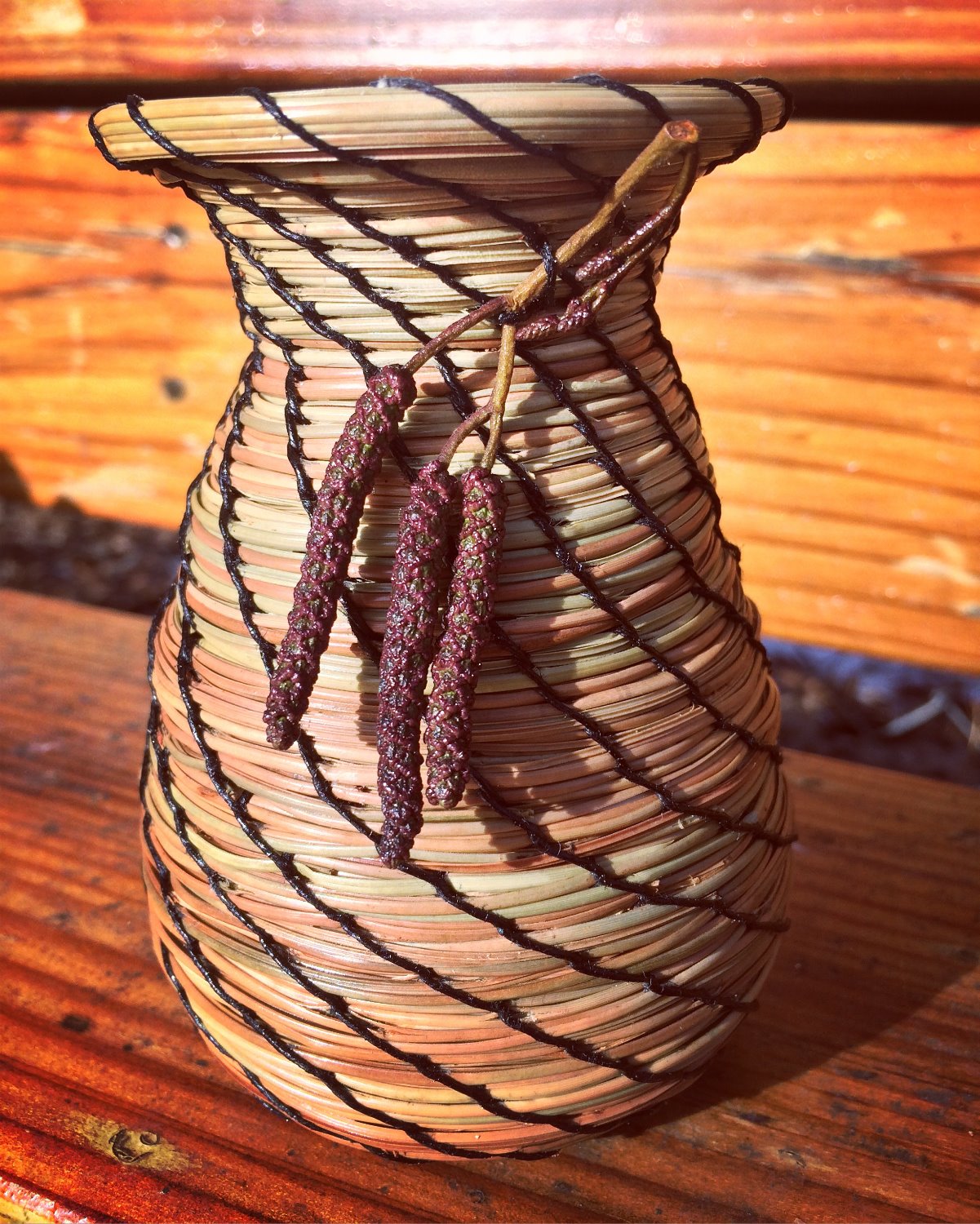 Pine Needle Vase