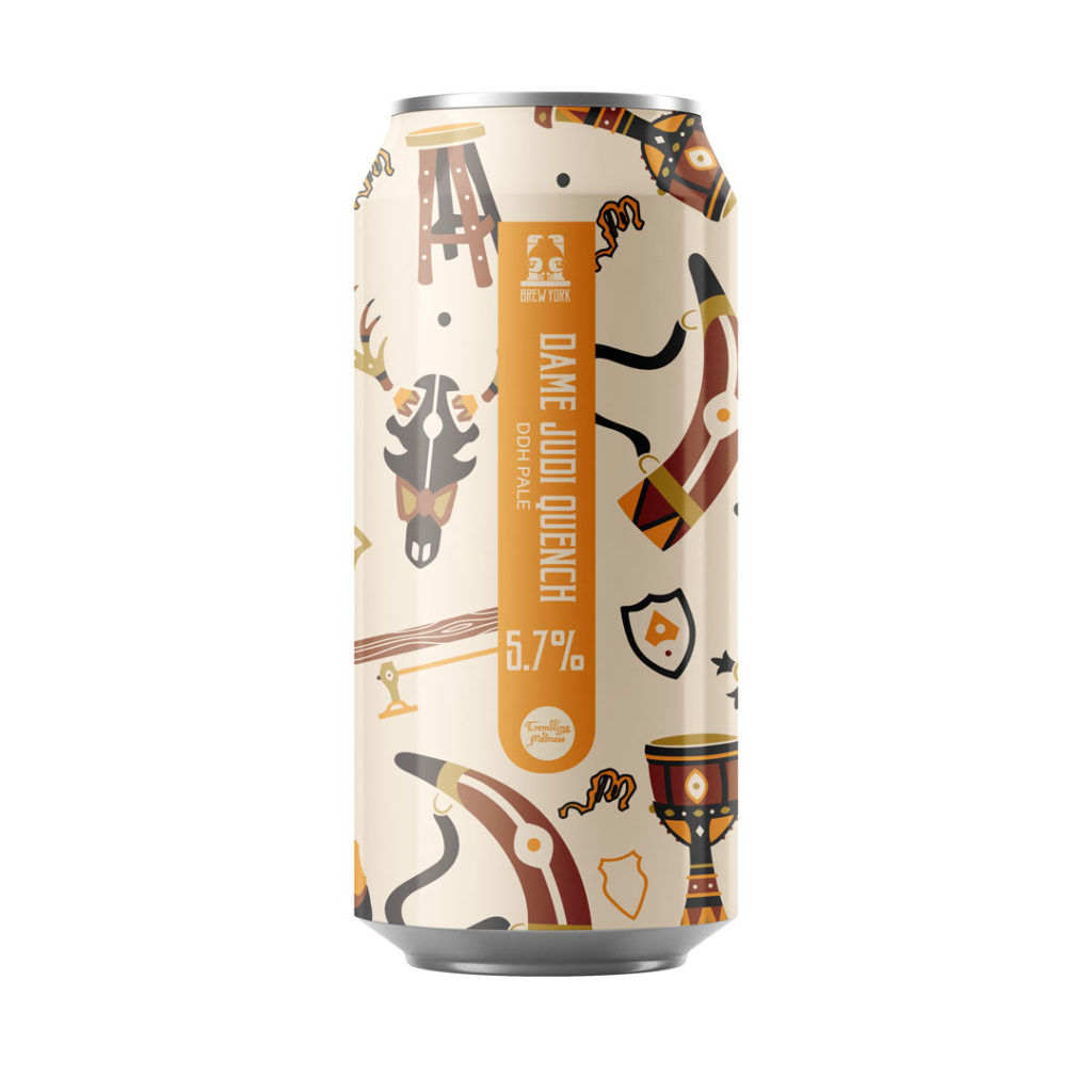 BREWYORK DAME JUDI QUENCH 5.7% DDH PALE 440ML