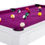 Miniature : Billard Américain convertible en table 6Ft Blanc Structurer