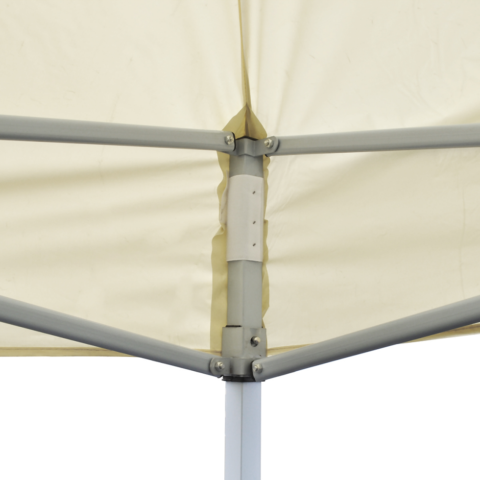 Miniature : Tonnelle de Réception Crème 3 X 6 M - 3 façades