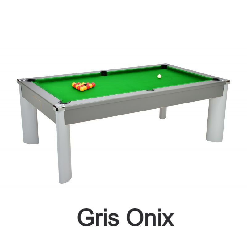 Miniature : Billard Convertible en Table 7Ft avec pied aluminium