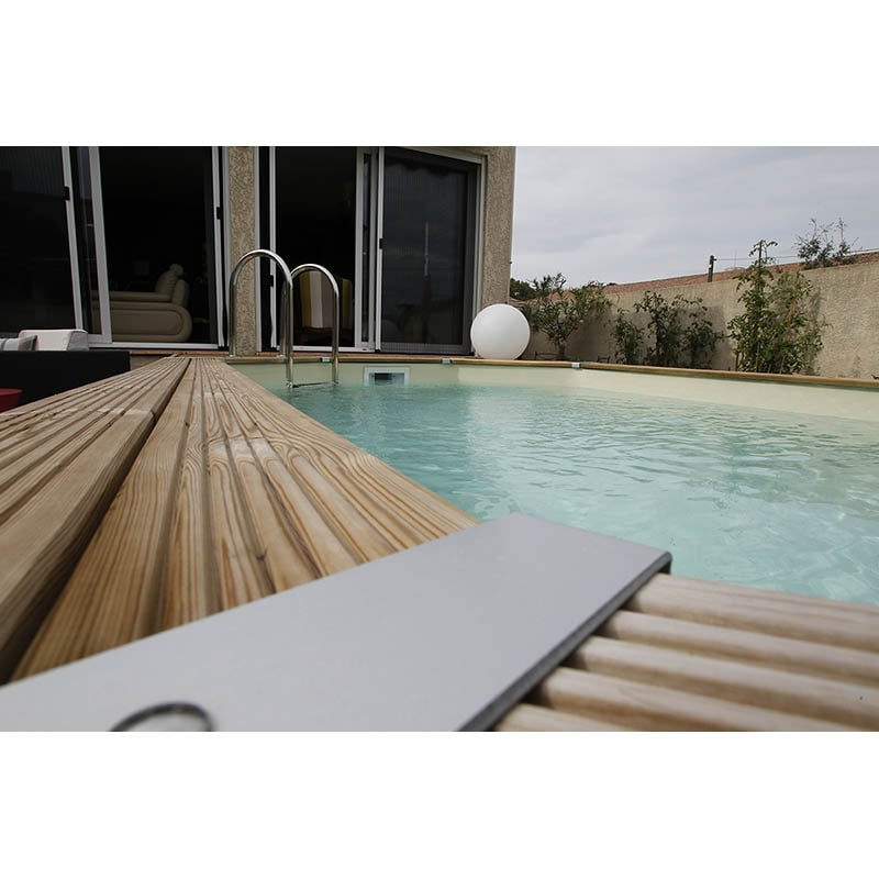 Miniature : Piscine en Bois 5m90 x 3m50x 1m30