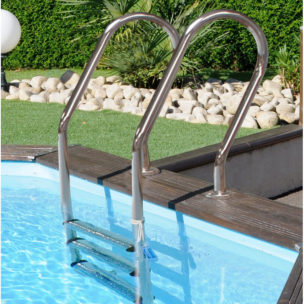 Miniature : Piscine en Bois 8m72 x 4m72 x 1m46