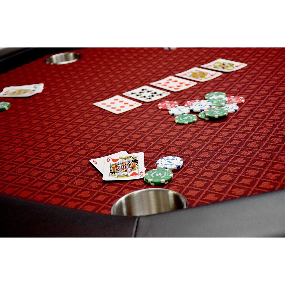 Miniature : Table de Poker Pour 8 Personnes