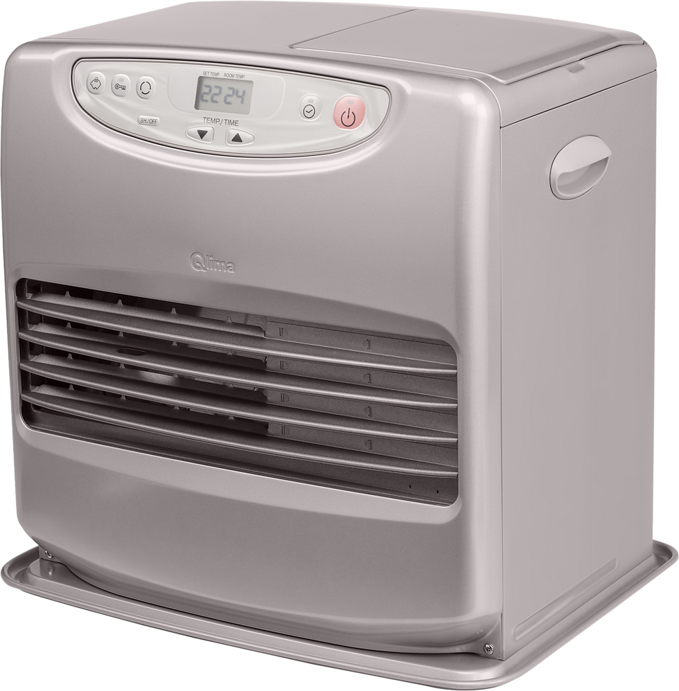 Poêle à pétrole laser Qlima Argent Chaud devant (et rapidement) !