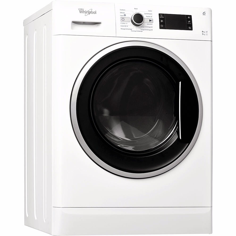 Lave-Linge/Sèche-Linge Whirlpool 9/7Kg 1600Tr/min A+