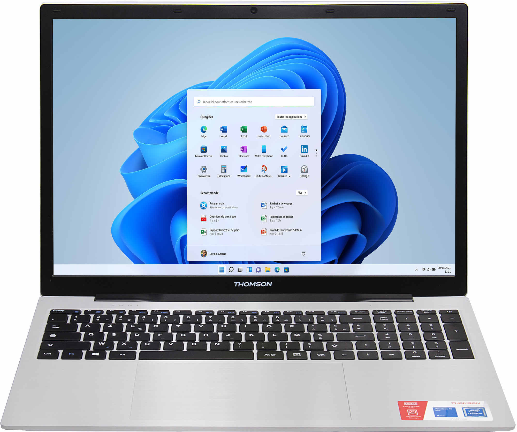 Pc Portable 15.6P. Thomson Intel Core i 5 Grantie 2 ans