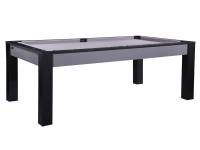 Miniature : Billard Convertible en Table 7Ft Gris et Noir