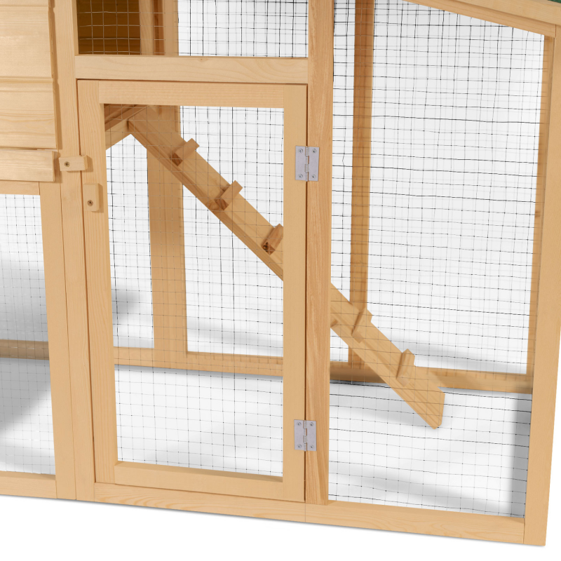 Miniature : Poulailler  avec pondoir en bois 2 à 3 Poules