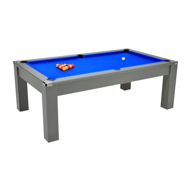 Miniature : Billard convertible en table 7ft Gris