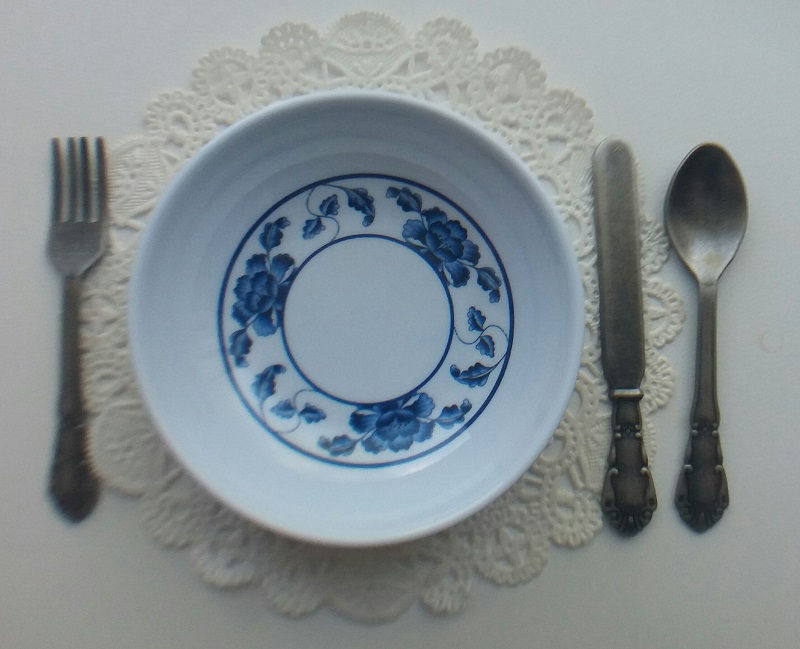 Blue Lotus Soup Bowl