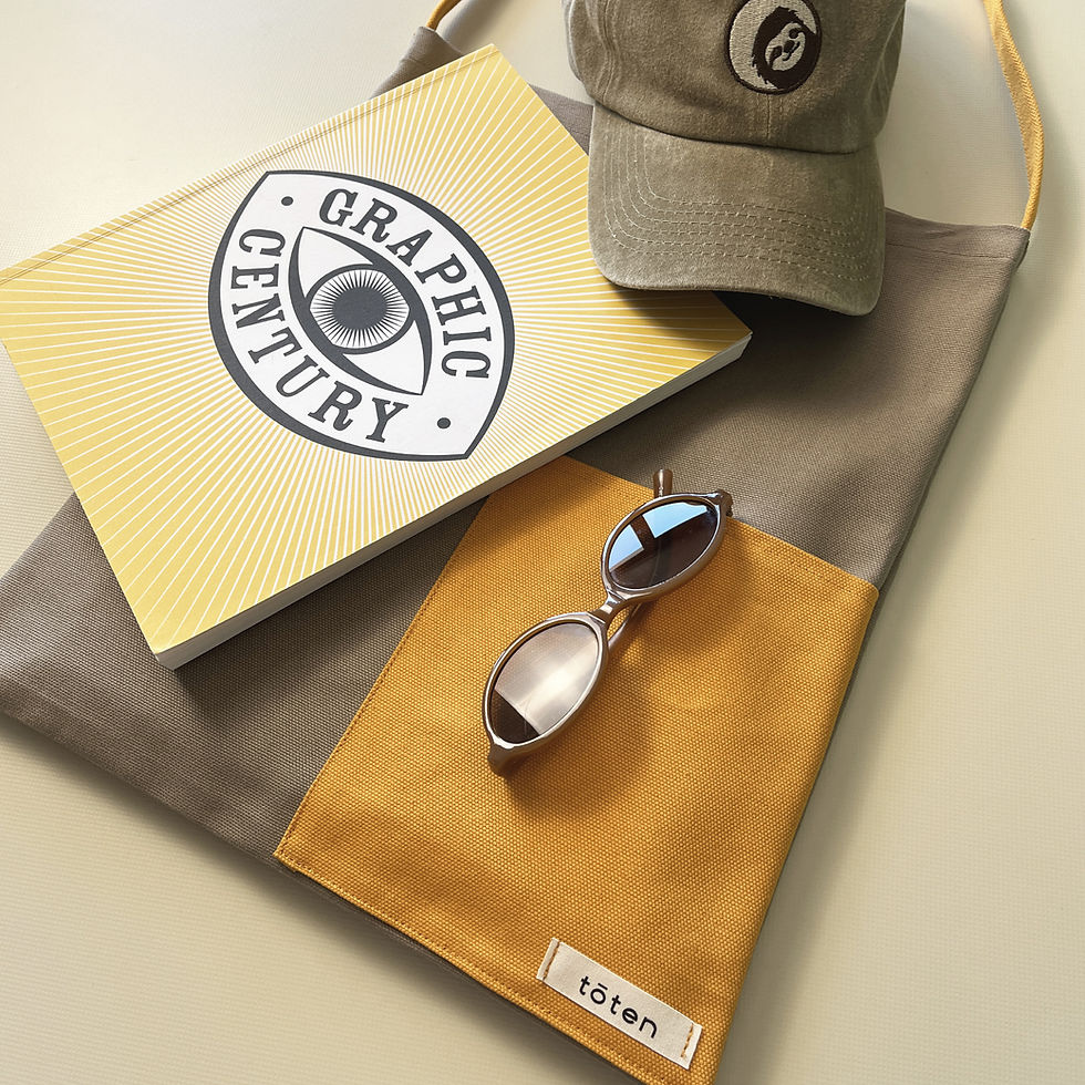 Küçük resim: Bej/Sarı Totebag