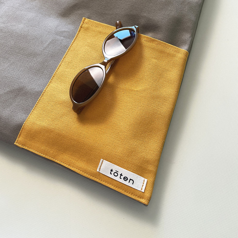 Küçük resim: Bej/Sarı Totebag
