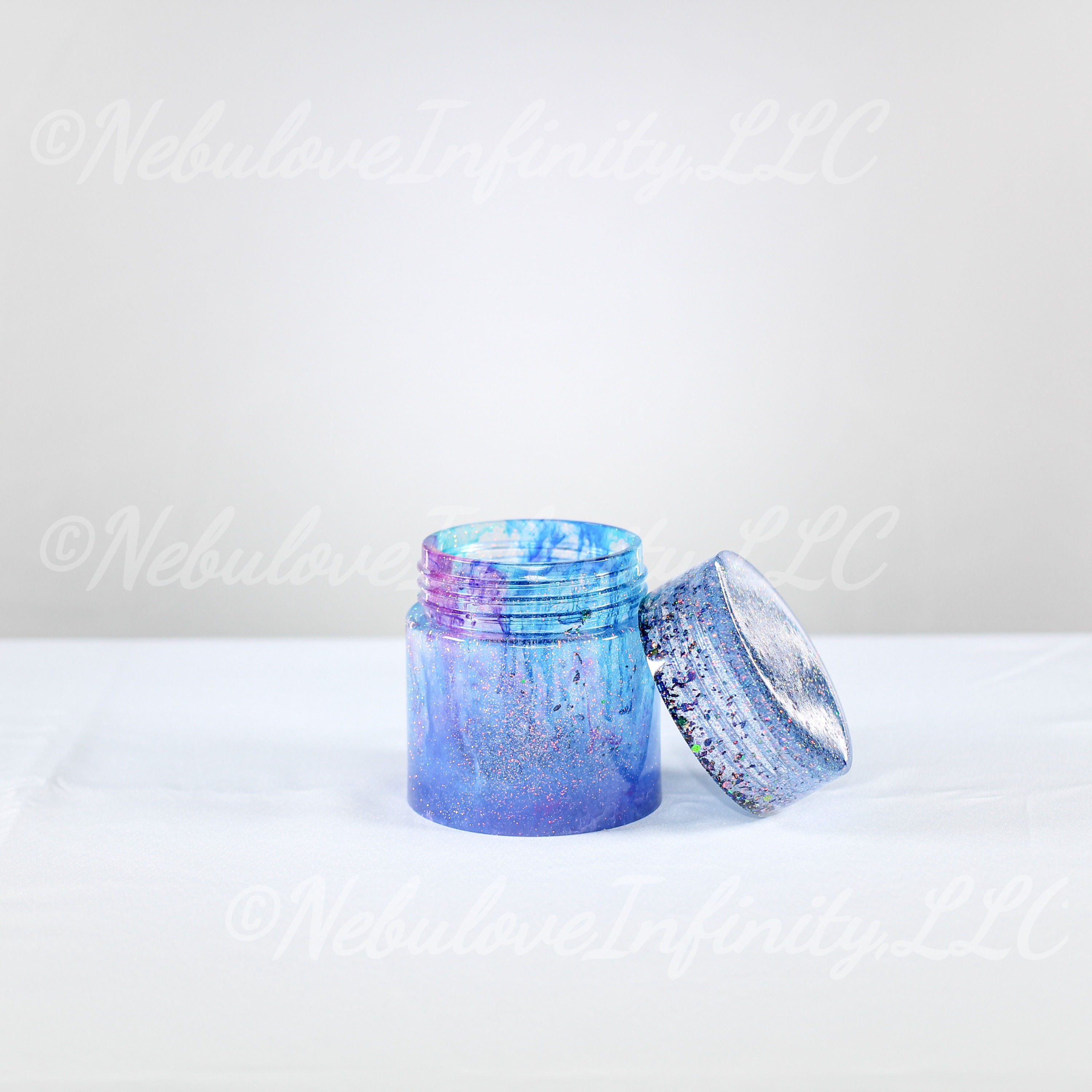 Twist Top Jar- Watercolor Galaxy