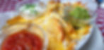 Nachos mit Käse und Chicken