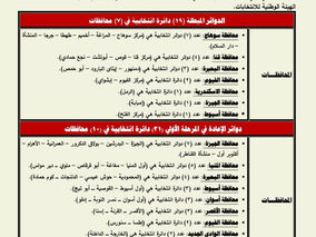 إعادة العملية الانتخابية غدا الإثنين لمجلس النواب بالخارج