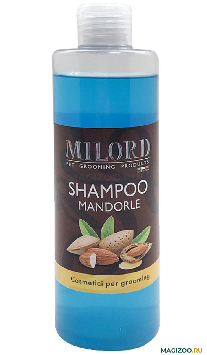 ძაღლებისა და კატების სელის დამატენიანებელი შამპუნი მანდელა