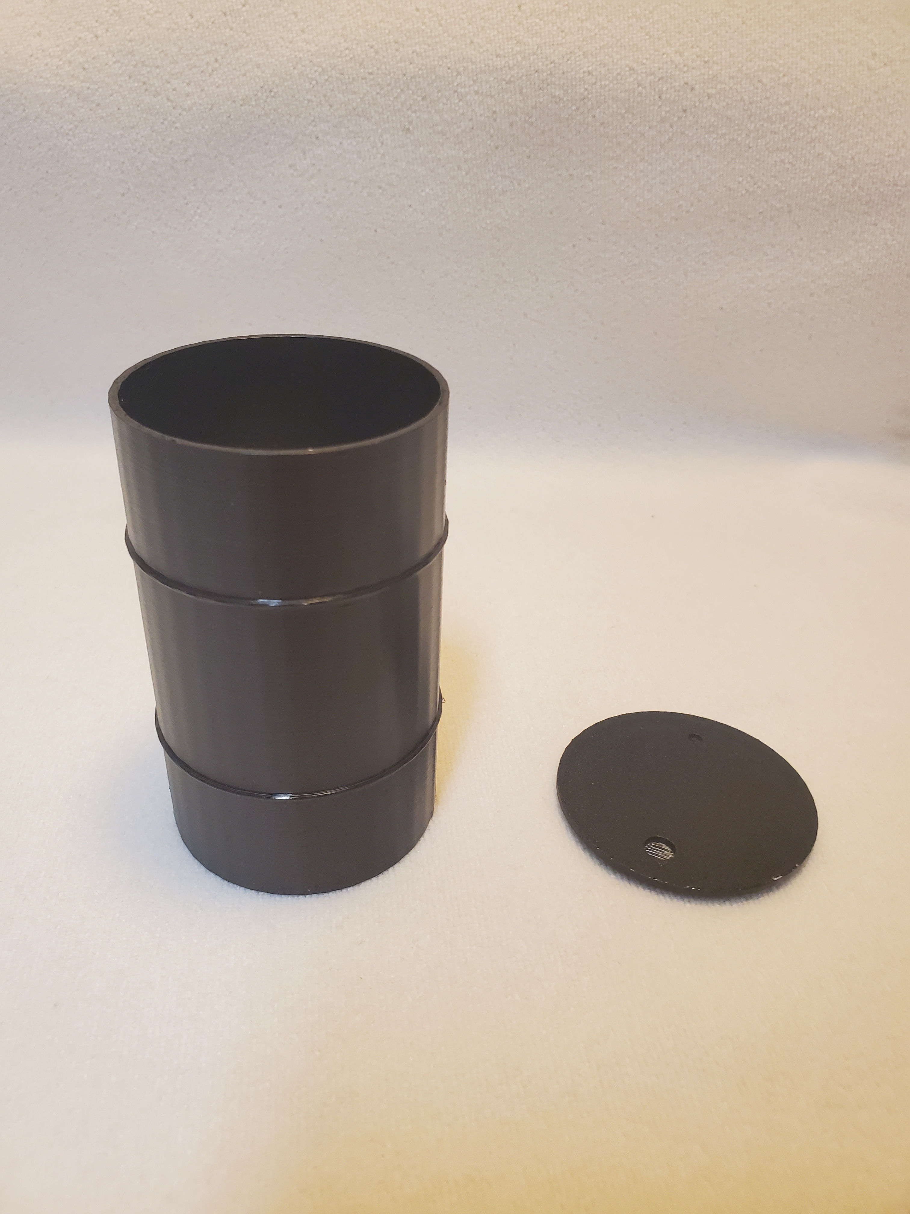 1/10th Scale 55 Gallon Drum Black