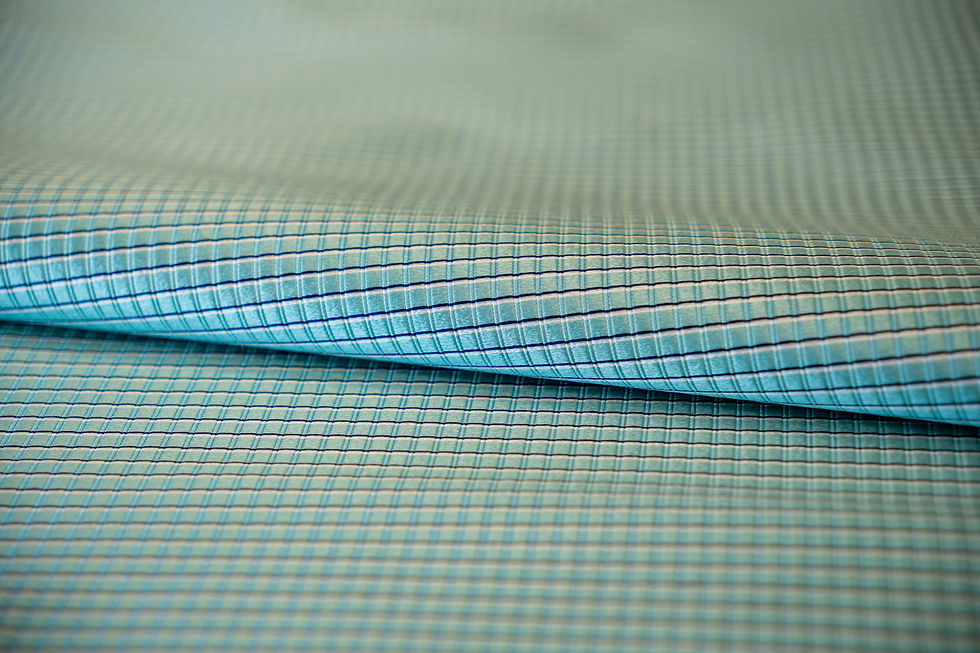 silk brocade fabric folded