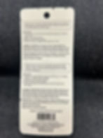back of packaging label for dritz fray check